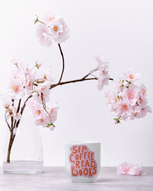 'Sip Coffee, Read Books' Mug