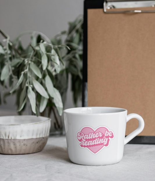 'Rather Be Reading' Mug